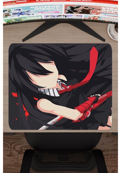 Akame Ga Kill Anime V5 - 48x40 Xl Gaming Kauçuk Kaymaz Taban Mouse Pad Fare Altlığı