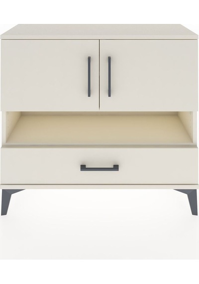 Arges Şifonyer 3 Raflı Tek Çekmeceli 2 Kapaklı 88x30x80 Aytaş... Aytaşı Arges Şifonyer 3 Raflı Tek Çekmeceli 2 Kapaklı 88x30x80 Aytaş... Aytaşı