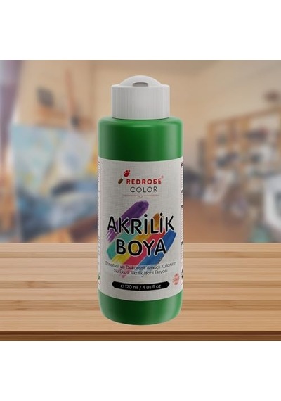 Yeşil Akrilik Boya 120 Ml 0000 Clear