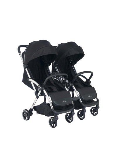 Merkür Bebe Merkür Bebe Ruby Birleşip Ayrılabilen Kabin Boy Ikiz Bebek Arabası - Siyah