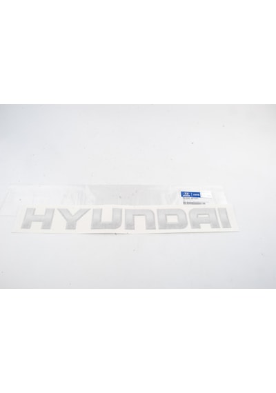 H100 Kamyonet 2008- Kasa Kapak Hyundai Yazısı 863004f501