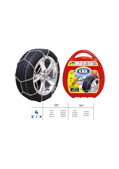 Ilkeshop Patinaj Zinciri Takmatik Çapraz 13-14 Jant Zincir Ebatları İçin Resime Bakınız