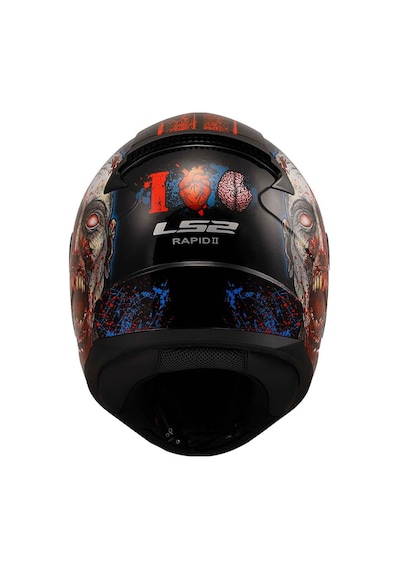 Ls2 Rapid 2 Zombie Kapalı Motosiklet Kaskı