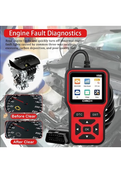 V500 Obd2 Arıza Tespit Cihazı