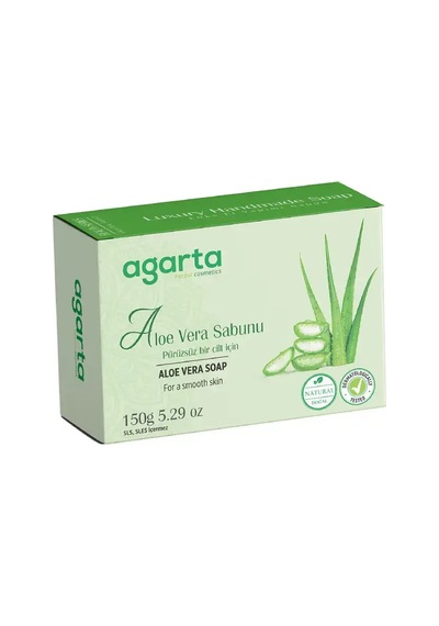 Doğal Kalıp Sabun 150gr - Aloe Veralı Adaçayı