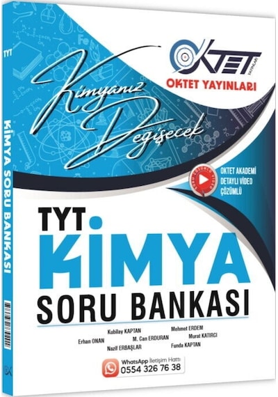 Oktet Yayınları Tyt Kimya Soru Bankası
