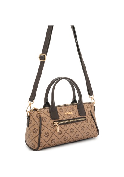Fossil El Ve Çapraz Askılı Kadın Çantası 05fo25k5098 Tramlı Vizon