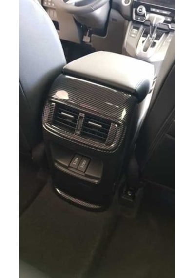 Çmk Honda Cr-v 2017+ Karbon Arka Menfez Kaplama