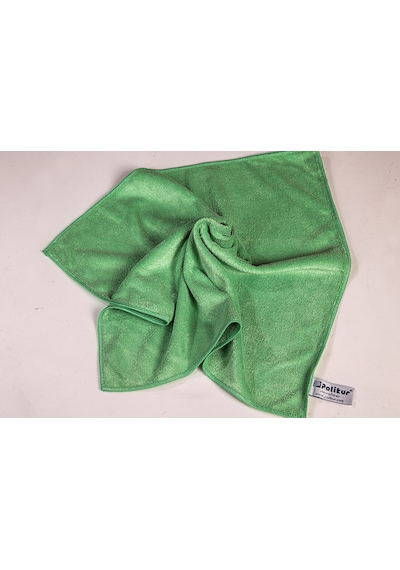 Polikur 3222 Mikrofiber Temizlik & Kurulama Bezi 40X40 Cm. Yeşil 4 Adet