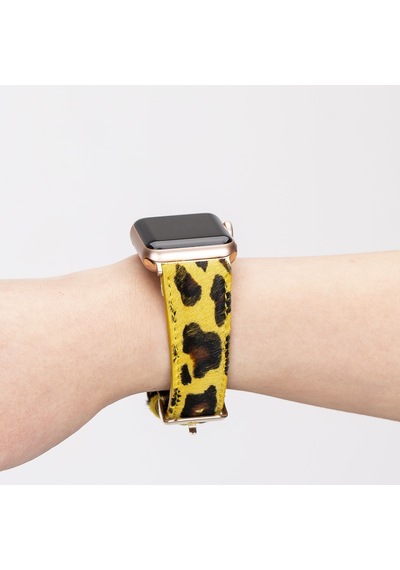 Apple Uyumlu   Watch Deri Kordon 42-44-45mm Leo61