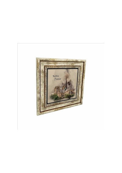 Notre Dame Baskılı Taş Tablo 25x25