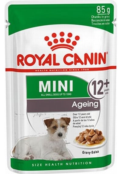 Royal Canin Mini  Sauce-Sobe-Coyc 12+ Soslu Yaşlı Köpek Maması 85 G