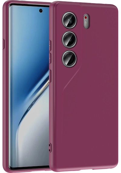 Tecno Camon 40 Pro Kılıf Zore Mara Lansman Kapak Koyu Mor