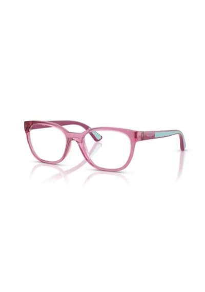 Vogue Junior Vy2033 2613 46ekt Small Çocuk Mavi Işık Korumalı Ekran Gözlüğü Şeffaf Koyu Gül Çok Renkli