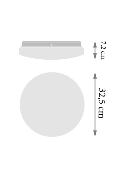 Osram-ledvance 24w Led Plafonyer 3000k Sarı Işık Beyaz