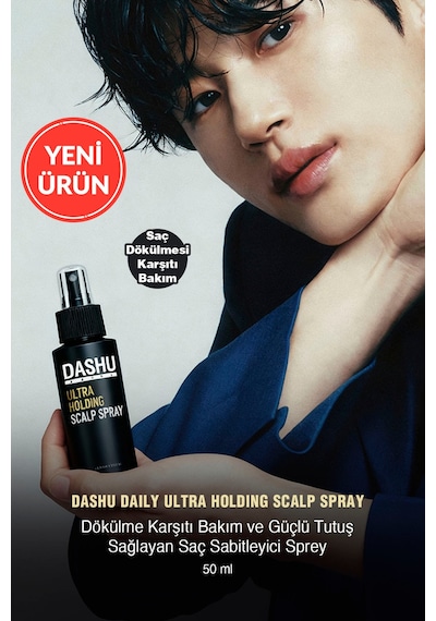 Dökülme Karşıtı Bakım&güçlü Sabitleme Sunan Saç Spreyi Dashu Daily Ultra Holding Scalp Spray 50 Ml