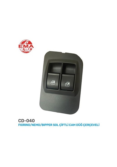 Ema Cd-040 Cam Açma Düğmesi Anahtarı Sol Peugeot Bipper Cıtroen Nemo Fıat Fıorıno 08 Çiftli-çerçeveli 6490.g8-735461275