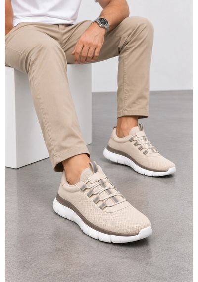 Ht Hotin Tundra Erkek Günlük Spor Sneaker Ayakkabı - Bej