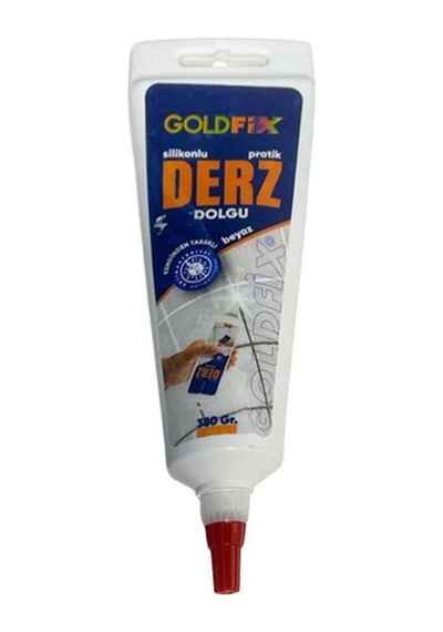 Goldfix Silikonlu Derz Dolgu 380 Gr Beyaz