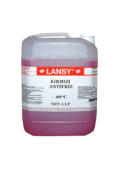 Lansy Kırmızı Antifriz 5 Lt - 40 Derecec