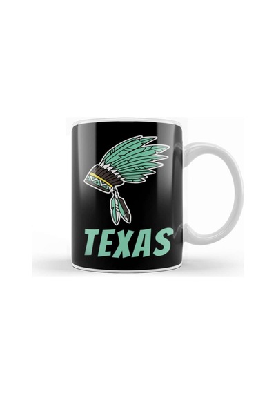 Culture Texas Love Vintage Retro Kupa Bardak Porselen No11303 Karışık
