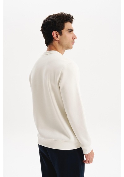 AR-MA Arma Erkek Regular Fit 3 İplik Kalın Kumaş Baskılı Bisiklet Yaka Sweatshirt K30124603002 Ekru AR-MA Arma Erkek Regular Fit 3 İplik Kalın Kumaş Baskılı Bisiklet Yaka Sweatshirt K30124603002 Ekru