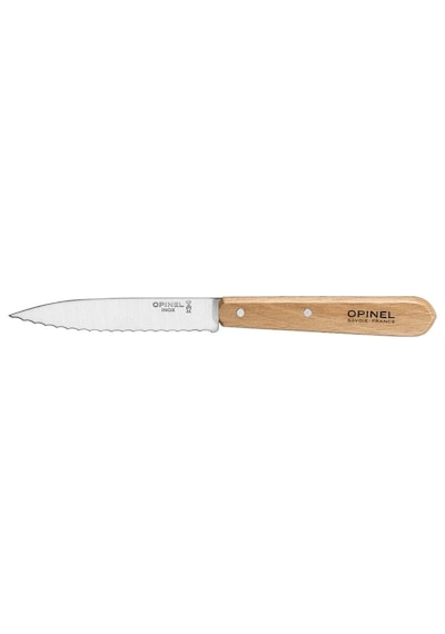 Opinel Essential No:113 Paslanmaz Çelik Tırtıklı Soyma Bıçağı Op-001918