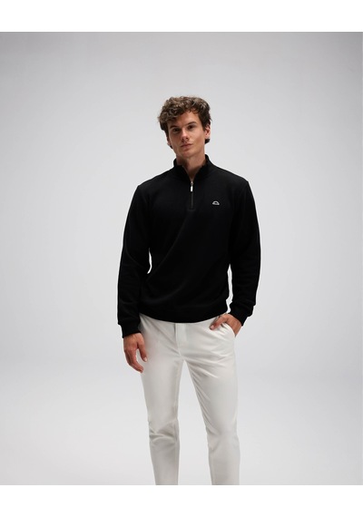 Ellesse Erkek Sweatshirt Em603-bk Black Çok Renkli