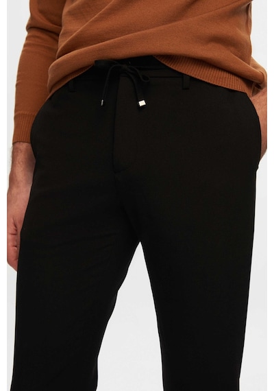 D'S Damat Slim Fit Beli Lastikli Bağcıklı Fermuarlı Likralı Rahat Jogger Pantolon 2HC03ORTJGR01 Siyah D'S Damat Slim Fit Beli Lastikli Bağcıklı Fermuarlı Likralı Rahat Jogger Pantolon 2HC03ORTJGR01 Siyah