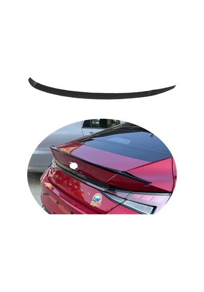 Hyundai Elentra 2021 Spoiler Piona Black Spoyler Plastik