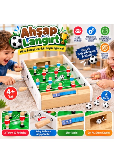 Storeşahin Ahşap Langırt Shn0720