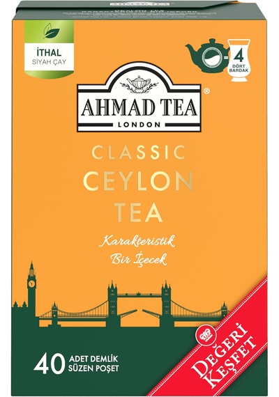 Ahmad Tea Classic Ceylon Tea 40'lı