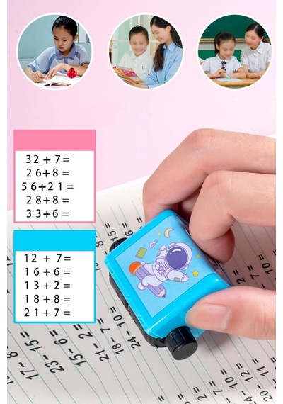 Eğlenceli Öğrenme Aracı Renkli Matematik Toplama Kaşesi