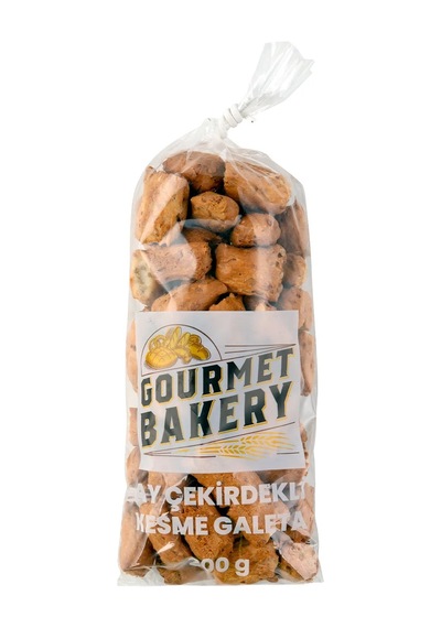 5 Adet Gourmet Bakery Ay Çekirdekli Kesme Galeta 200 G