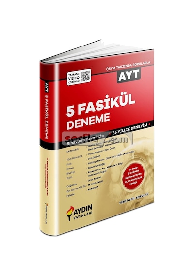 AYT 5 Fasikül Deneme -  Aydın Yayınları