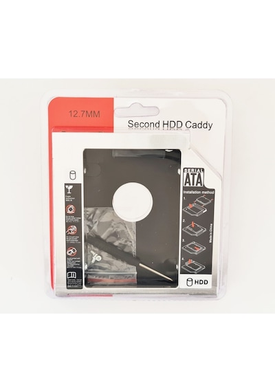 Lenovo W520 2. Disk Kızak Ssd Hdd Caddy 12.7Mm