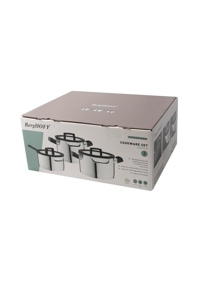 Berghoff Essentials 7 Parça 18/10 Paslanmaz Çelik Tencere Seti Diğer