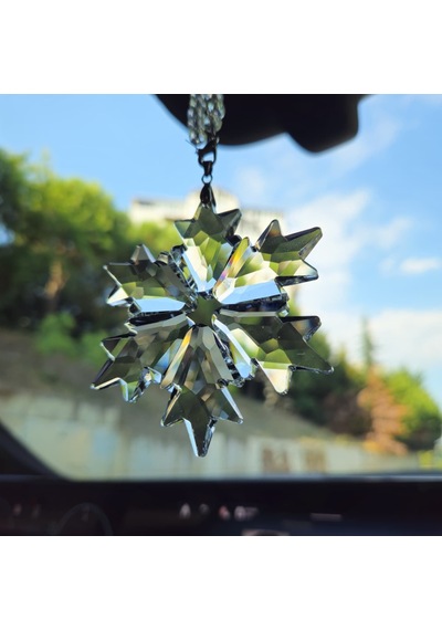 Kristal Araba Dikiz Aynası Süsü E-style Dikiz Aynası Süsü Araba Hediyesi-cam Kristal Kullanımı Yasal Ürün