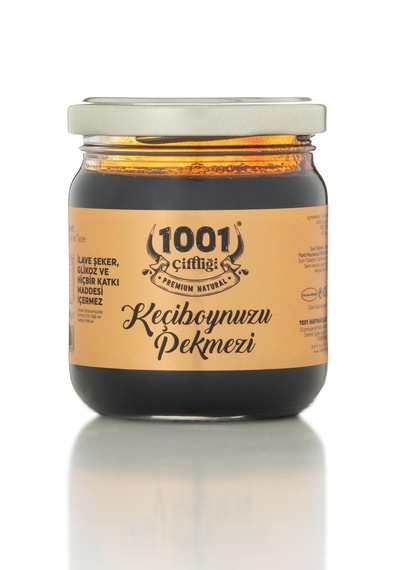 1001 Çiftliği Doğal Keçiboynuzu Pekmezi 200gr Katkısız