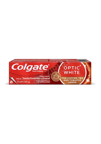 Colgate Diş Macunu Optic White Kahve, Çay Ve Tütün Kullananlar İçin 75 Ml