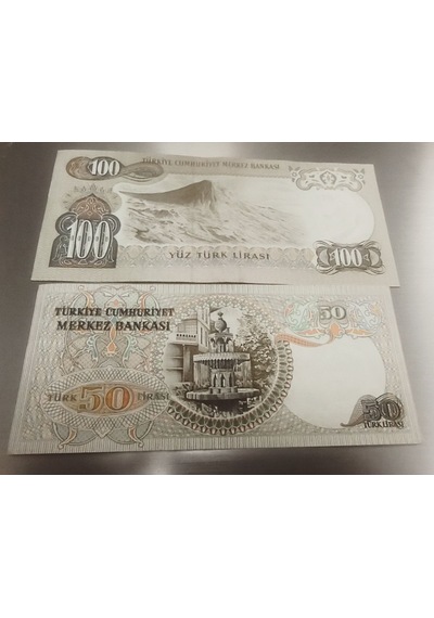 6. Emisyon 50 Ve 100 Türk Lirası Ça