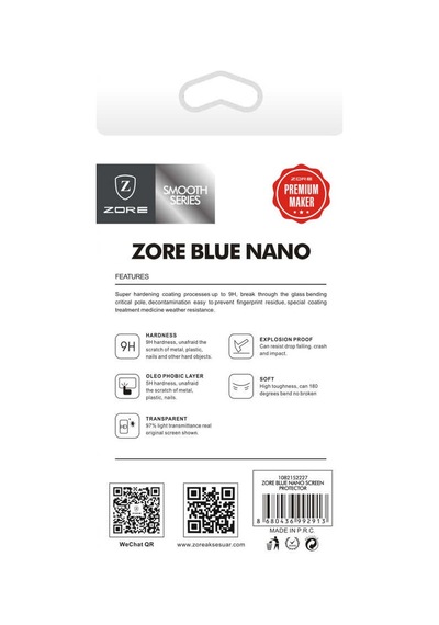 Galaxy Uyumlu A8 Blue Nano Ekran Koruyucu