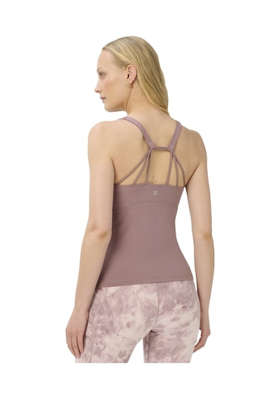 Sweaty Betty Sweaty Betty Ultimate Studio Strappy Back Kadın Mor Tank Top 9726