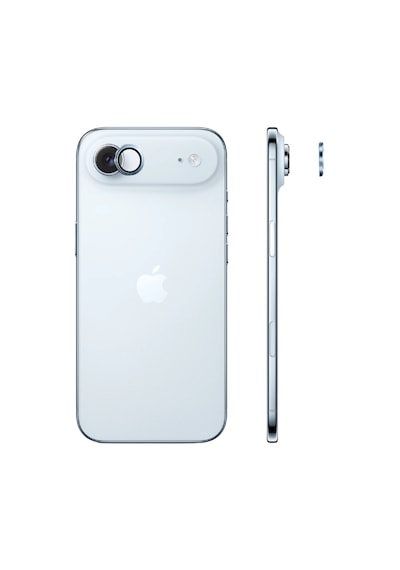 Safeus 9h+ Safir Temperli Kamera Lens Koruyucu, Apple Uyumlu iPhone 17 Air İle Gök Mavisi