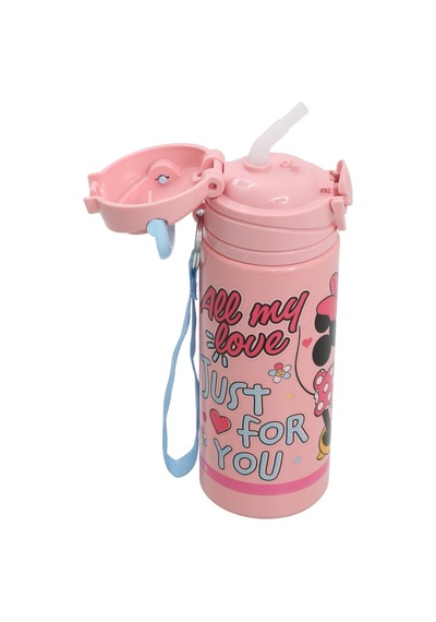 Ottonya Mınnıe Mouse Plastik Matara Frx 500ml Jfu Çok Renkli