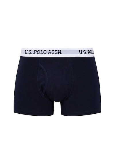 U.S. Polo Assn. 80451 Erkek Tekli Cepli Boxer 001