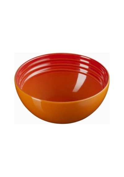 Le Creuset Seramik Şık Tasarım Atıştırmalık Kasesi Turuncu