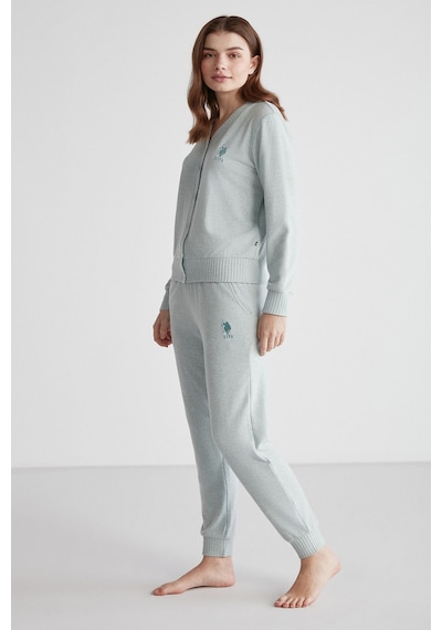 U.S. Polo Assn. U.s Polo Assn. 16956 Kadın Yeşil Melanj Patlı Uzun Kollu Pijama Takımı -yeşilmelanj Yeşil Melanj U.S. Polo Assn. U.s Polo Assn. 16956 Kadın Yeşil Melanj Patlı Uzun Kollu Pijama Takımı -yeşilmelanj Yeşil Melanj