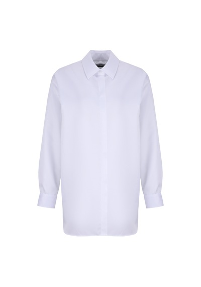 Fabrika Beyaz Kadın Loose Fit Gömlek F6wl-gml0124