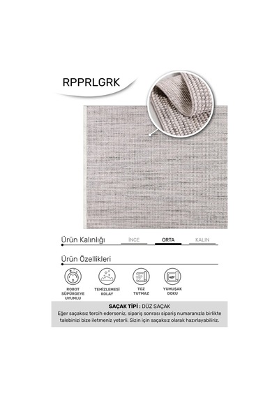 Youdayhomecollection Parla Model Halı 200x350 Çok Renkli Diğer